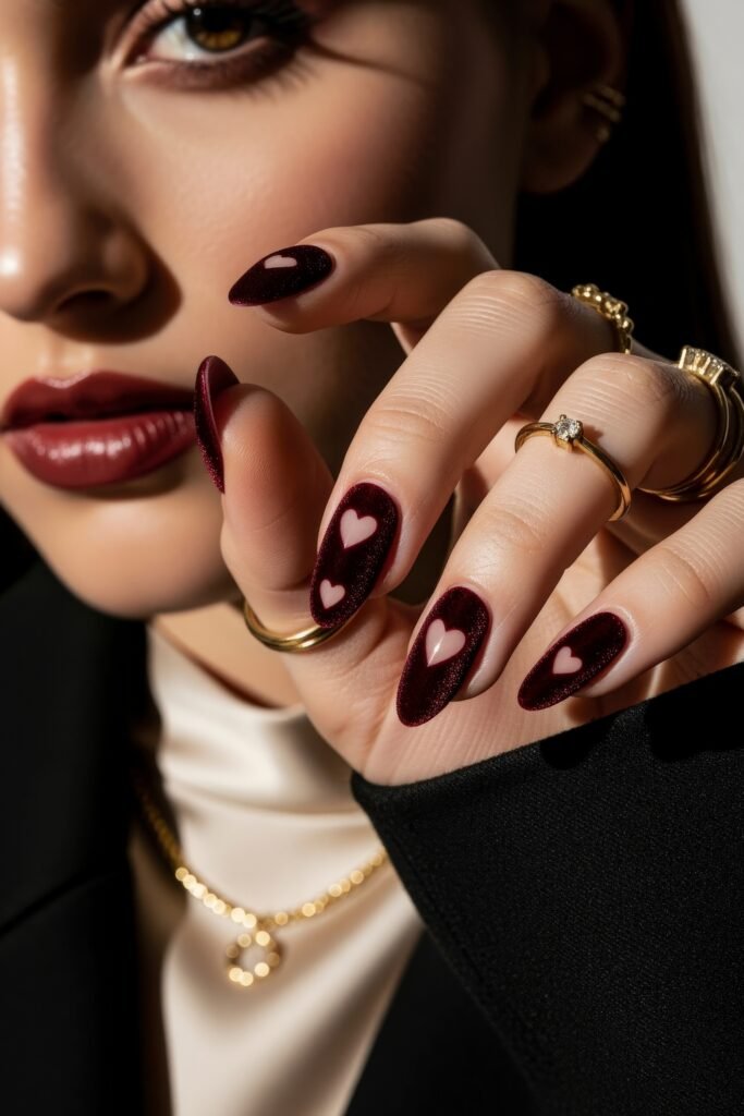 Valentines Nails Designs That Feel Chic and Modern 21 Valentines Nails