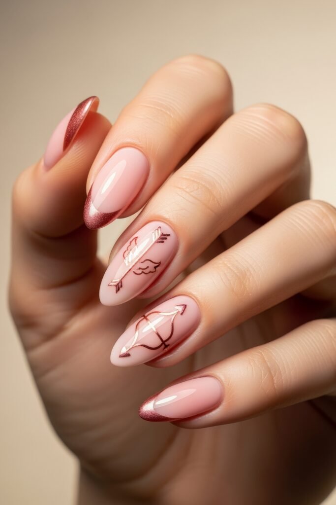 Valentines Nails Designs That Feel Chic and Modern 6 Valentines Nails